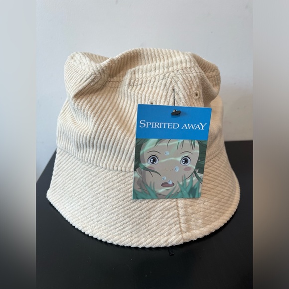 Studio Ghibli Spirited Away Soot Sprite Corduroy Bucket Hat - Picture 3 of 7